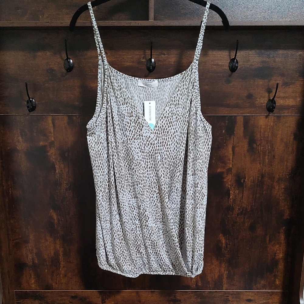 Beacon Leopard Print Camisole Top